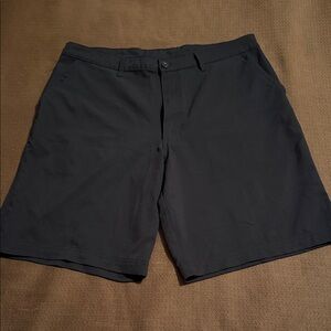 Champion Men's Black Flat Front Golf Shorts